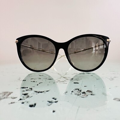 GUCCI sunglasses vintage ブラック バンブー GG NWT Gucci Crystal Bamboo Cat Eye Sunglasses Polarized 56mm Italy
