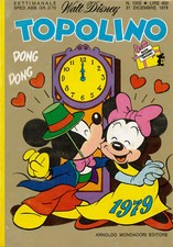 TOPOLINO 1205 STOCK LOTTO NUOVO  D'EPOCA VINTAGE ANNI 1973 1979