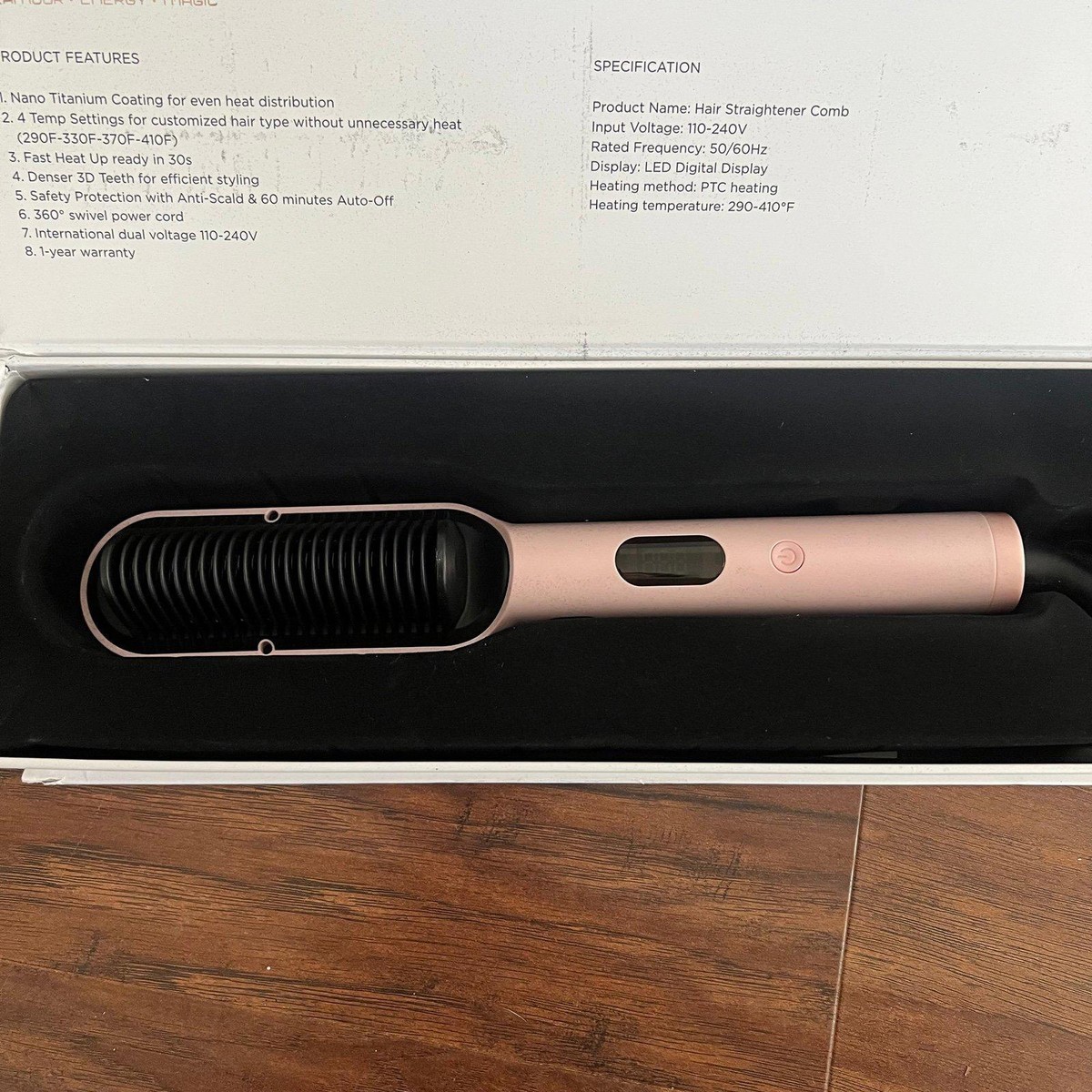 Black Hair Best Brush Straightener 2019 Straightening Brush Best