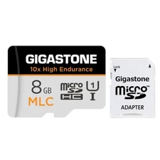 Gigastone 8GB MLC Micro SD Card, Full HD, 85MB/s, U1 C10, with Adapter