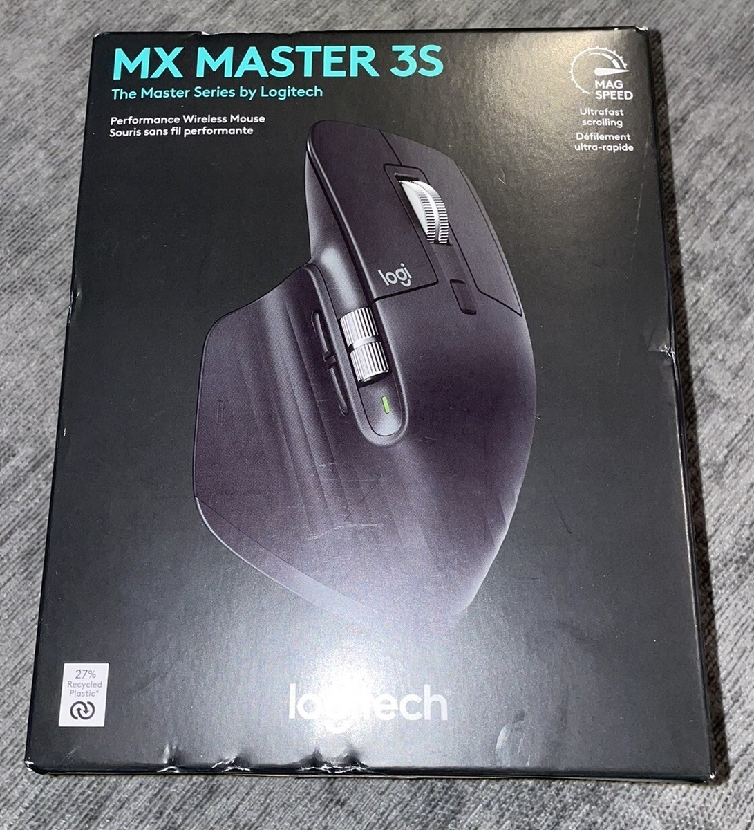 Logitech MX Master 3S Wireless Mouse - Black for sale online