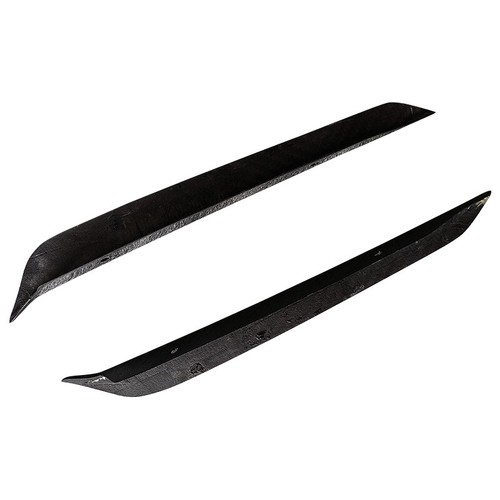 4PCS Carbon Fiber Front Bumper Side Blade Canard Fin For 22-24 Subaru WRX VB S4 - Picture 8 of 14