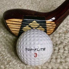 Vintage 1960s era SPALDING TOP-FLITE Golf Ball