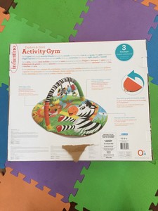 infantino explore and store jungle gym