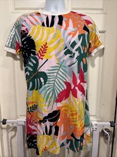 Adidas Originals Tropicalage Tee Dress Sz Medium Rare