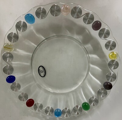Dary Rees Original Glass Clear Salad Plate 8 1/2