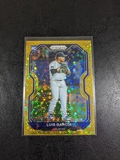2021 Panini Prizm Gold Donut Circle /10 🔥 Luis Garcia RC #90 Houston Astros