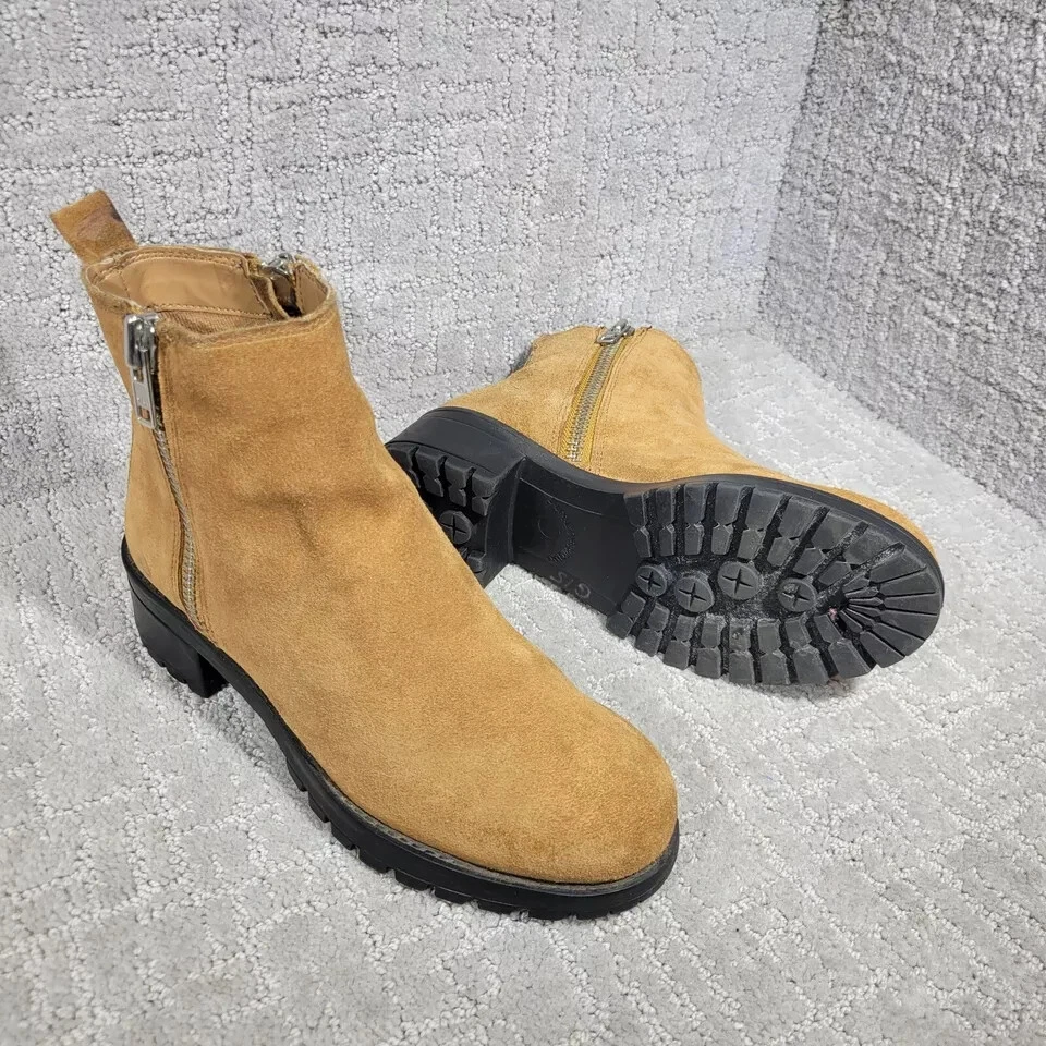 Botas Chelsea Urban Outfitter Lavorazione Artigiana Para Mujer Talla 8 Marrón Gamuza Foto 4 de 4