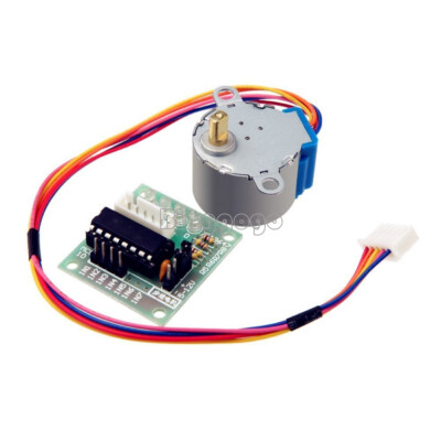 12V Stepper Motor 28BYJ-48+Drive Test Module Board ULN2003 5Line 4 Phase