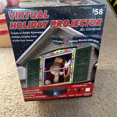 Mr. Christmas Virtual Holiday Projector