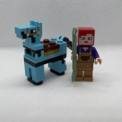 LEGO MINECRAFT PFERD & FARMHAND AUS SET 21171 Minenpferd04 min099
