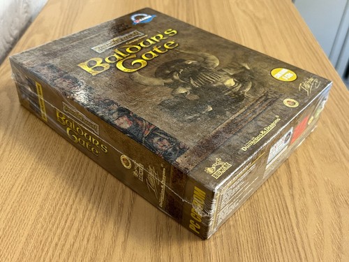 Bioware Baldurs Gate Vintage PC CDROM - Pudełko i działa -👽👾Pomysł na prezent retro👾👽 - Zdjęcie 11 z 24