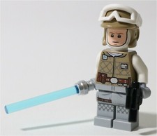 LEGO Star Wars Hoth Luke Skywaker Minifigure Jedi Snow 75298 NEW Genuine