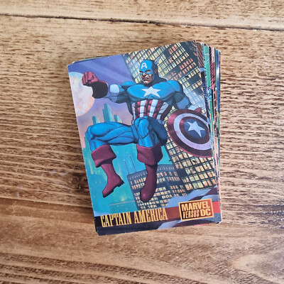 Fleer DC Versus Marvel Limited Edition Embossed Subset Card Singles Various