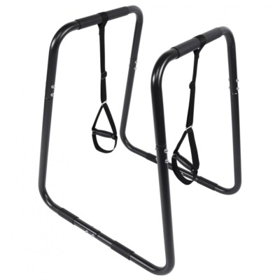 GORILLA SPORTS  Dip Barren Dipstation Ständer Parallettes Dipper Push Up Bars