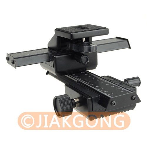 4 way Macro Shot Focusing Rail Slider for SLR DSLR DC - Bild 8 von 8