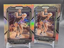 Kalani Brown - 2023 Prizm WNBA - Silver Prizm And Base #22 - Dallas Wings