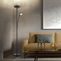 Stehlampe Standleuchte Led Deckenfluter Flexo Stehleuchte Dimmer Leselicht
