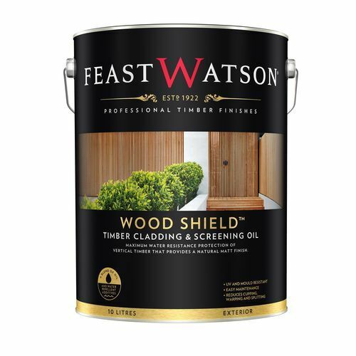 Feast Watson 10L Natural Wood Shield Timber Cladding And Screeni