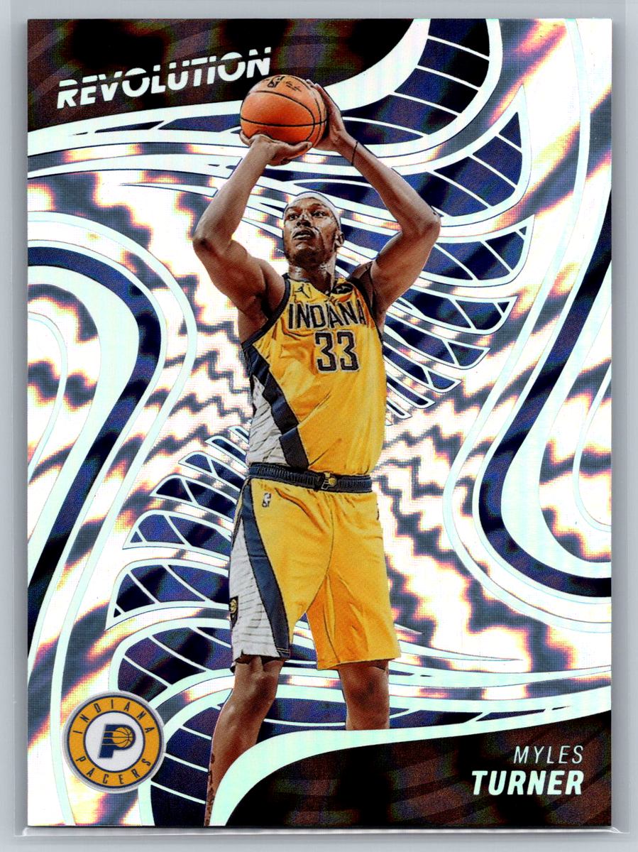 Myles Turner 2022-23 Panini Revolution Asia Holo Silver /75