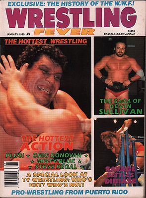 Wrestling Fever January 1989 Andre The Giant, Kevin Sullivan VG 012016DBE