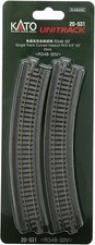 Kato N Scale New 2026 348mm 13-3/4" Radius 30-Degree Viaduct 2 PCS 20-531