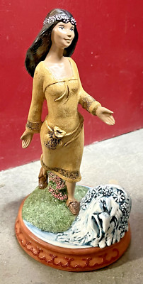 The Seasons Glooscap Collection MicMac Prod. Lennox Island P.E.I Indian Figurine