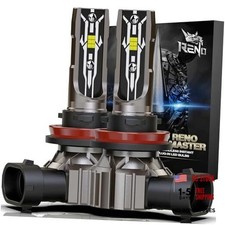 H11 Fog Light Bulbs, H11 Bulbs Fanless Fog Lights, Mini Size Plug and H16