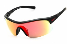 NIKE SHOW X1 N IU4881X 014 Sunglasses Black Frame Red Mirror Lenses 58mm