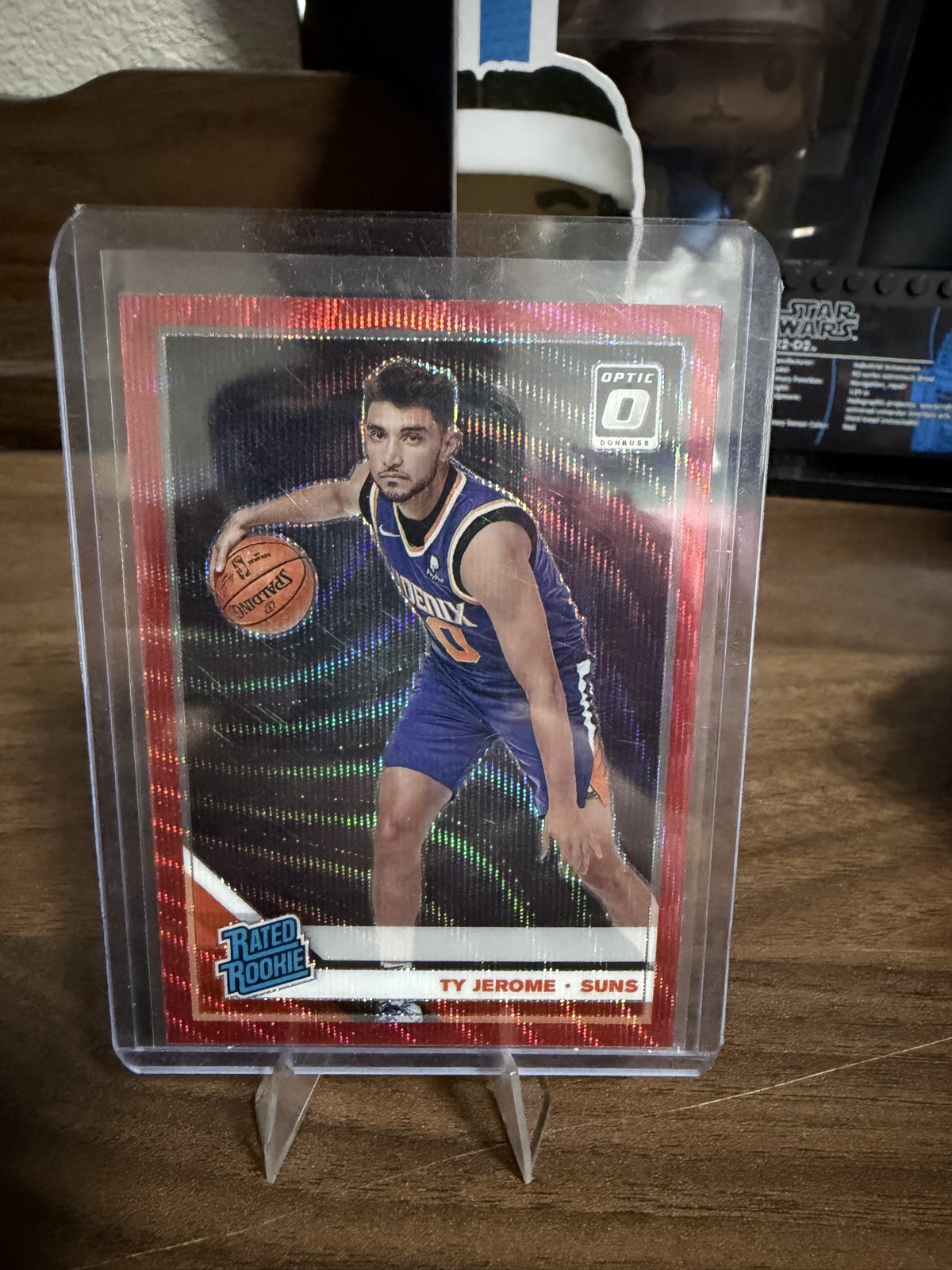 2019-20 Panini Donruss Optic - Rated Rookie Ty Jerome #167 Red Wave Prizm (RC)