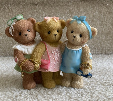 Cherished Teddies "Friends are Forever in your Heart" Liza, Barbie, Ashlyn 2005