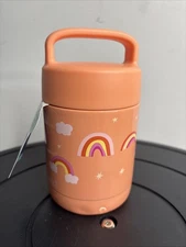 Zak Designs 12oz Stainless Steel Food Container - Rainbow