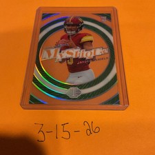 2024 Panini Illusions - Mystique Jayden Daniels #4 Emerald (RC)