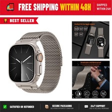 KYISGOS Milanese Loop Band for Apple Watch 49mm 46mm 45mm 44mm