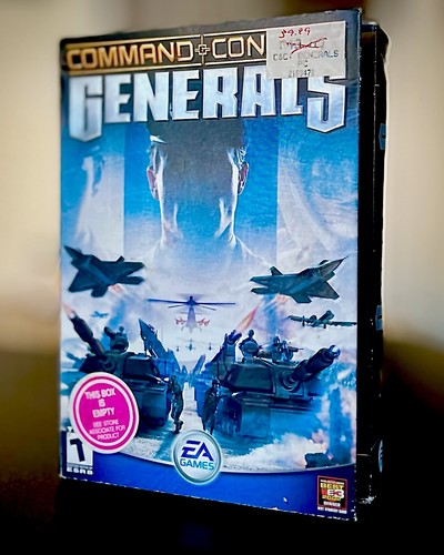 Command & Conquer Generals Deluxe Edition PC CD-ROM WIN piccola scatola scatola aperta FR SH - Foto 2 di 7