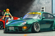 Porsche Rwb 110 Rc Body Shell Led Headlights Wide-body Legend 
