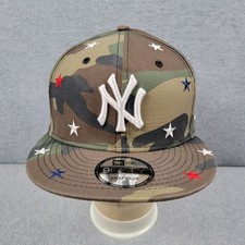 New York Yankees Hat Cap Snapback New Era Camo Stars Miliary Veteran Patriotic