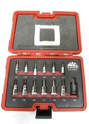 MAC Tools ST13RBRT 13 Peace Advanced Torx Socket Set. 1/4, 3/8 & 1/2 Drive