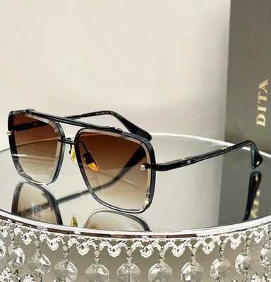 DITA Mach Six Sunglasses   Luxury Square Frame (62 12-130) - NEW