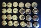 Vintage Waterbury U.S. State Seal Goldtone Buttons Mixed Lot of 24 Individuals — photo 2