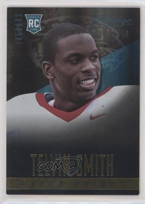 2014 Panini Prestige Extra Points Gold 5/50 Telvin Smith #289 Rookie RC 0a4v