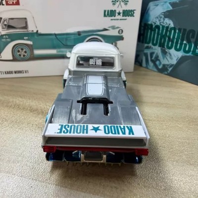 CHASE 1/64 Mini GT Kaido House 220 T1 Pickup Works V1 Raw Metal