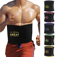 Men Women Fat Burner Sweat Sauna Belt Tummy Control Body Shaper Waist Trainer