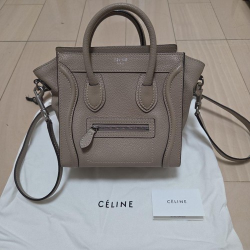 Celine Luggage Nano Shoulder Bag