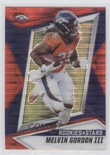 2021 Panini Rookies & Stars Red Pulsar Prizm Melvin Gordon III #65 1u6