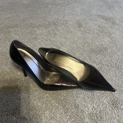St. John Women's Tortoise Shell Brown Pointed Pump Size 9