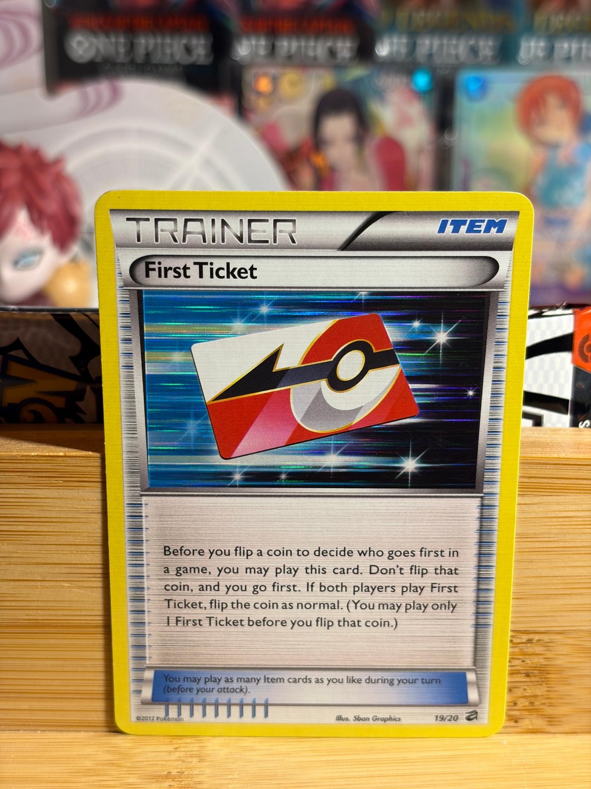 FIRST TICKET 19/20 Dragon Vault Holo Pokemon TCG Lightly Played
