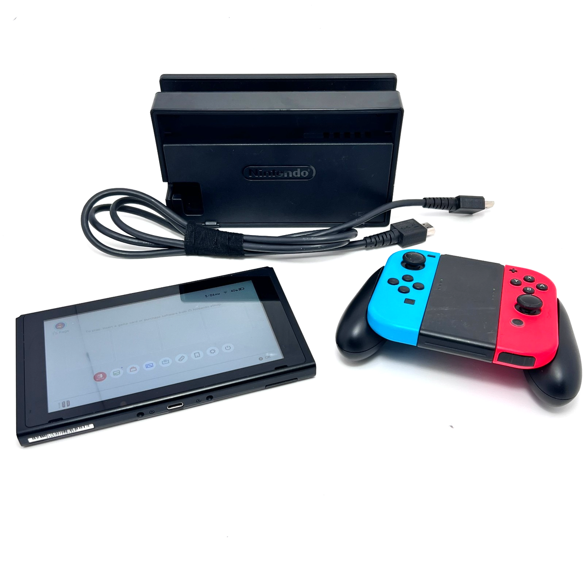 Pre-Owned Nintendo Switch HAC-001(-01) Console Red/Blue w