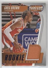 2021-22 Panini Chronicles Draft Picks Blue 68/99 Greg Brown III #TRM-GB 0jn3