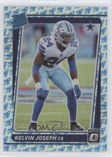 2021 Panini Donruss Optic Rated Rookie Rocket Prizm Kelvin Joseph #250 xr1